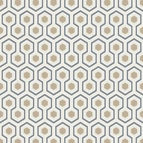 Cole and Son The Contemporary Collection Hicks Hexagon 95/3016 Wallpaper Naken Interiors